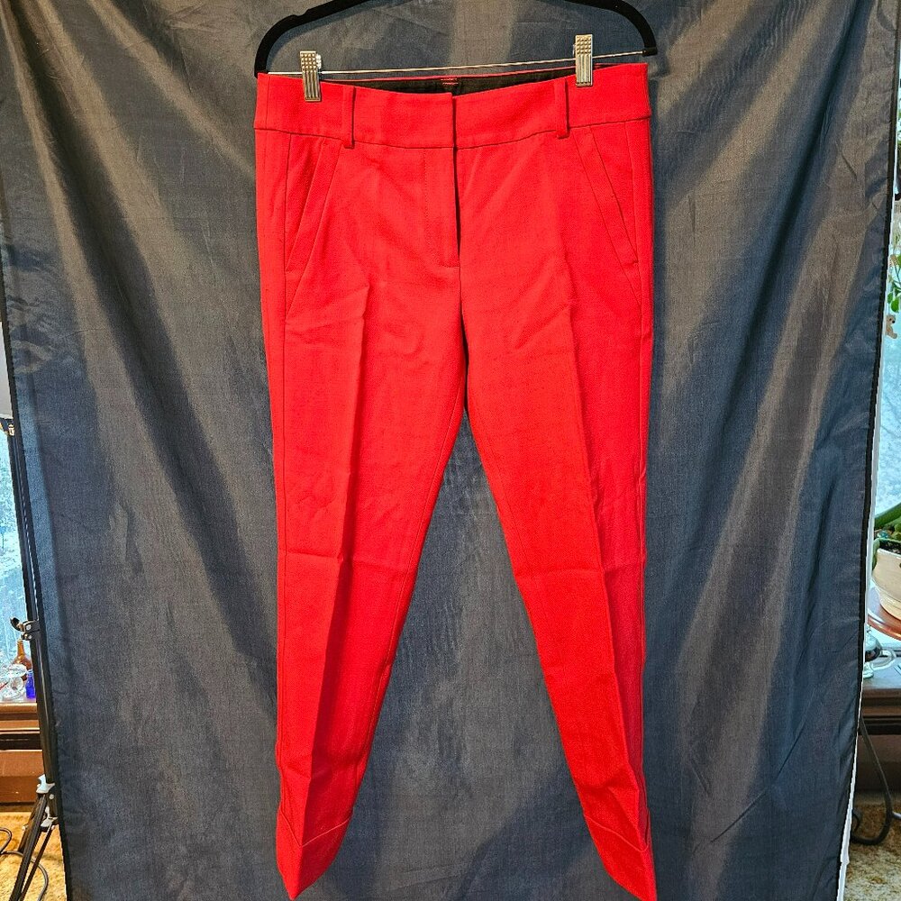 Elegant Red Women's Pants